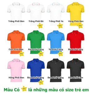 Top Áo Phông Polo Cá Sấu Mè THỜI TRANG 24H Áo Thun Có Cổ Nam Nữ - Nhận In Logo Thương Hiệu Đồng Phục
