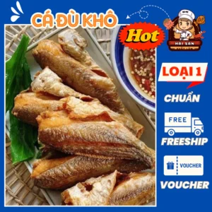 Cá đù khô loại 1 vị vừa ăn cơm thịt dai thơm siêu ngon, an toàn vệ sinh thực phẩm