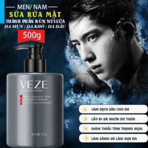 sữa rửa mặt cho nam da dầu mụn sửa rửa mặt nam làm trắng da sữa rửa mặt tuổi dậy thì da khô nhạy cảm 500ml