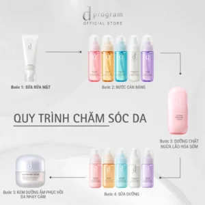 Sữa rửa mặt tạo bọt dưỡng da Essence Cleansing Foam d program 120g