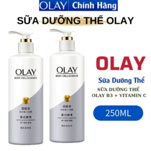 Sữa Dưỡng Thể Olay B3 - Dưỡng Trắng Da Toàn Thân 250ml - Chính Hãng ( CHAI MÀU TRẮNG 250ML )