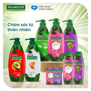 Dầu gội Palmolive kèm xả 2-trong-1 chiết xuất thiên nhiên 600ML