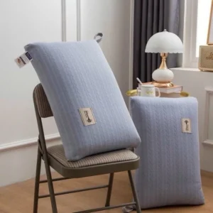 Ruột gối chần xoắn lúa mạch Harmoniedecor kháng khuẩn chống xẹp lún kích thước tiêu chuẩn 48X74