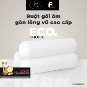 Ruột Gối Ôm Gòn Bedding Gòn Lông Vũ / Gòn Bi 35x100 cm - 1 Cái
