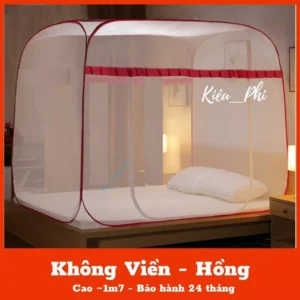 Màn khung chụp tự bung người lớn Kiều Phi - mùng chụp tự bung thông minh chống muỗi cao cấp gấp gọn