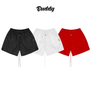 [BUDDY] Quần dù dây dài ống to mỏng nhẹ form trên gối - SUP SHORTS