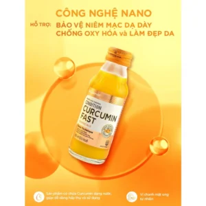 Thực Phẩm Chức Năng Kolmar Condition Curcumin Fast Nano Nghệ Tăng Cường Hỗ Trợ Dạ Dày 100ml x10 Chai