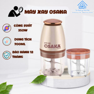 Máy Xay Osaka Nhật Bản, Máy Xay Sinh Tố Cầm Tay Thực Phẩm Tại Nhà Dung Tích 750ml Công Suất 350W.
