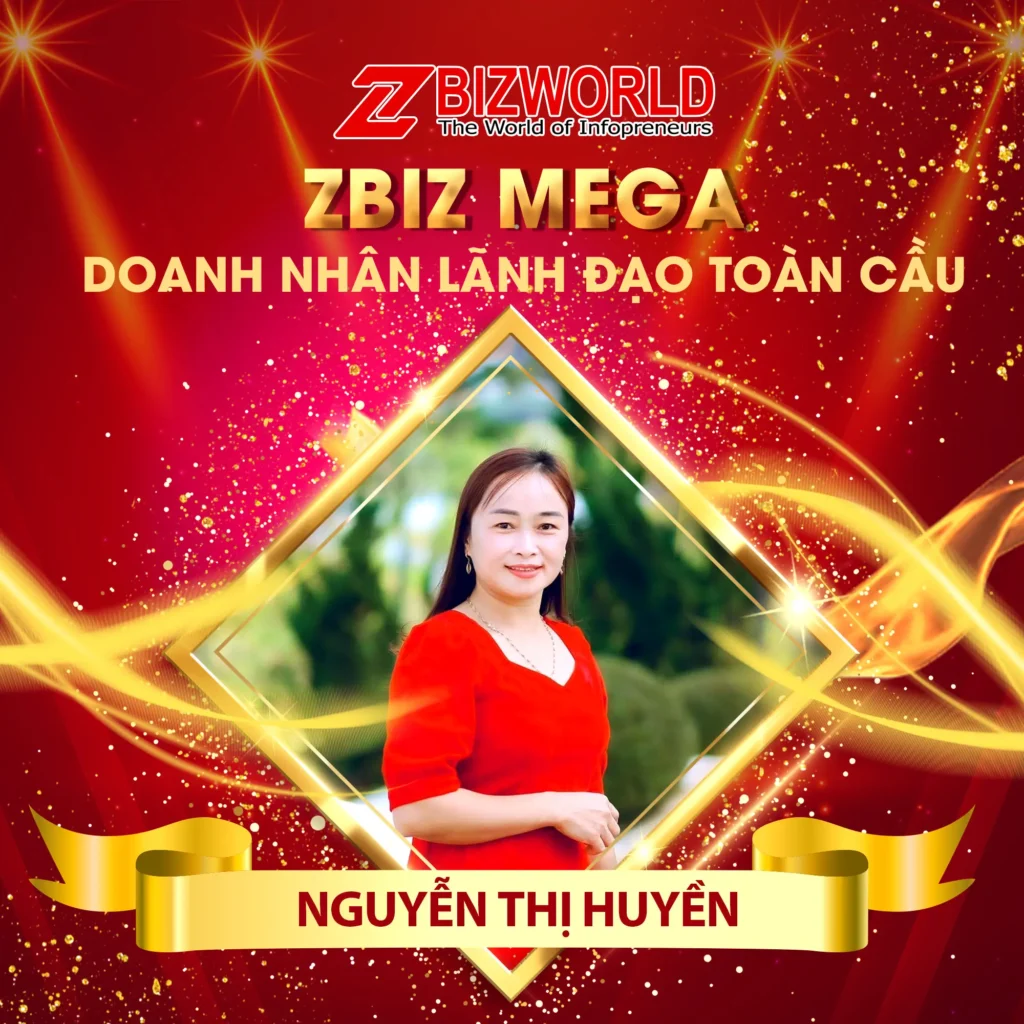 Doanh nhân Lãnh Đạo Toàn Cầu Nguyễn Thị Huyền